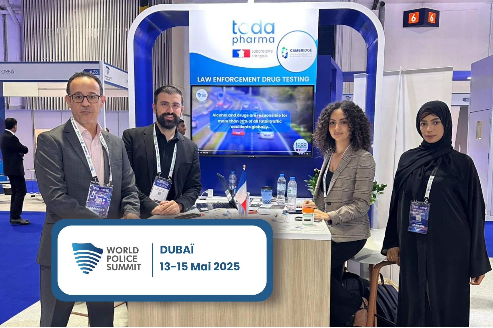 Toda Pharma au World Police Summit 2025